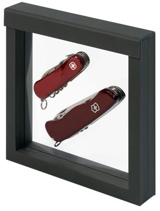 LINDNER Das Original Objektrahmen Nimbus 150, Rahmeninnenmaße 150 x 150 mm, schwarz