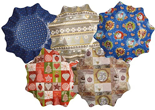 PAPSTAR Adventsteller sternform, Durchmesser 280 mm, bunt