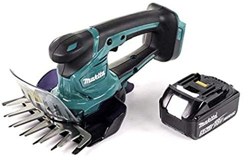 Makita DUM 604 18V Li-ion Akku Grasschere + 1 x BL1850 5,0 Ah Akku - ohne Ladegerät