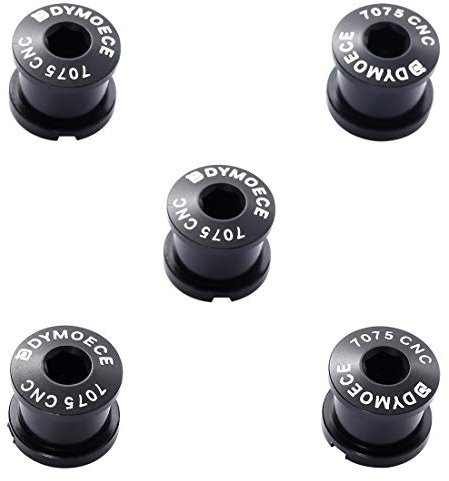 Fahrrad Kettenblattschrauben, Aluminumlegierung Doppetel Kettenblatt schraub für MTB-Rennräder und Straßenfahrräder M8 Kurbelgarnitur