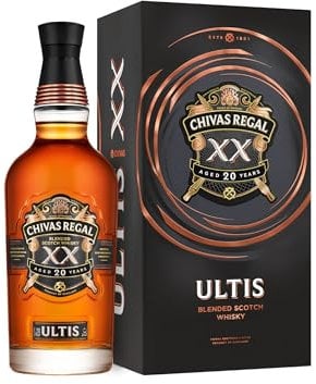 Chivas Regal Ultis Blended Malt Scotch Whisky – Edle Komposition aus fünf erlesenen Single Malts der berühmten Speyside-Region – 1 x 0,7 l