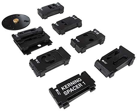 Rockler 484866 Interlock Signmakers Kit 2-1/4, Black