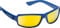 Cressi Ninja Floating Sunglasses - Polarized Sports Floating Sunglasses with 100% UV Protection, Blue Royal/Mirror Lenses Orange, One Size