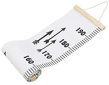 CULASIGN Messlatte Kinder, meßlatte kinder Wachstumsmesser Messleiste für mädchen Jungs Kinderzimmer Dekor 200cm *20cm (C,200cm *20cm)