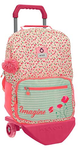 Enso Imagine Laptop-Rucksack mit Trolley Mehrfarbig 32x42x14 cms Polyester 15,6 18.82L