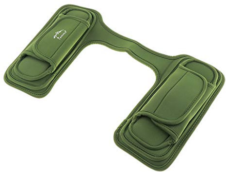 Unbekannt DREI Schicht Rucksack Schulterpolster Schulter Gurtpolster Verdickung Schultergurt Polsterkissen Stoßfest Schulterschutz, Zufällige Farbe