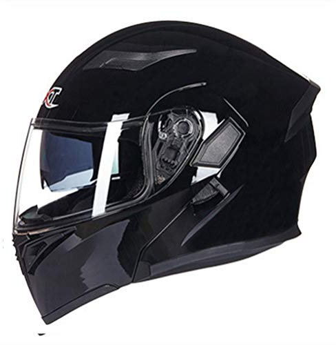 Generic Motorradhelm Flip Up Motocross Helm Capacete Da Motocicleta Cascos Moto Casque Doppelscheibe Racing Reithelm Integralhelm Motorrad