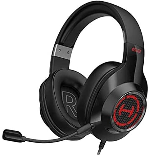 Edifier G2 II Auriculares de Diadema Negro, Rojo