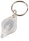 ATST Mini UV Black Light Key Ring Flashlight Torch - Bright UV Light – Attaches to Key Chain (White)