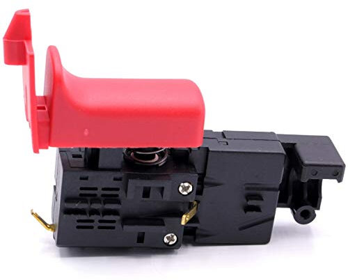 HobbyPower24 Interruttore On/Off per Trapano a Percussione Bosch - On/Off - Pulsante - Touch - Rosso - IP54