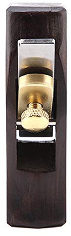 Mini plano de mano, plano de carpintería, plano de mano inferior de arco de ébano, plano de afeitado, cuchilla de cepillo, herramientas de carpintería de carpintero