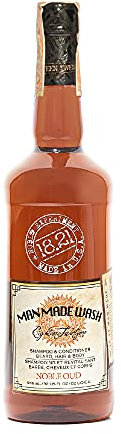 18.21 Man Made Original Noble Oud 3-in-1 Duschgel, Shampoo & Conditioner für Männer, alle Haar- und Hauttypen, stärkt und spendet Feuchtigkeit in einem männlichen Aroma, 900 ml