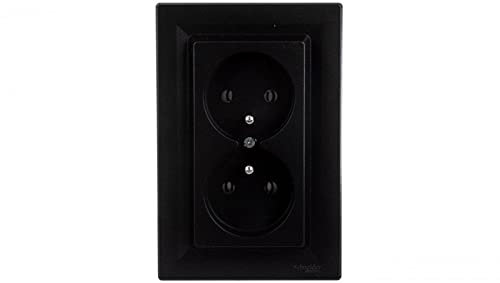 ASFORA Sockel 2x2P+PE anthrazit EPH9800271 Schneider electric 3606480939525