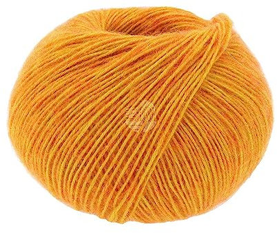 LANA GROSSA Ecopuno | Edle Netzgarnstruktur aus Baumwolle gefüllt mit Merino/Alpaka | Handstrickgarn aus 17% Schurwolle & 11% Alpaka Wolle | 50g Wolle zum Stricken & Häkeln | 215m Garn FB 80