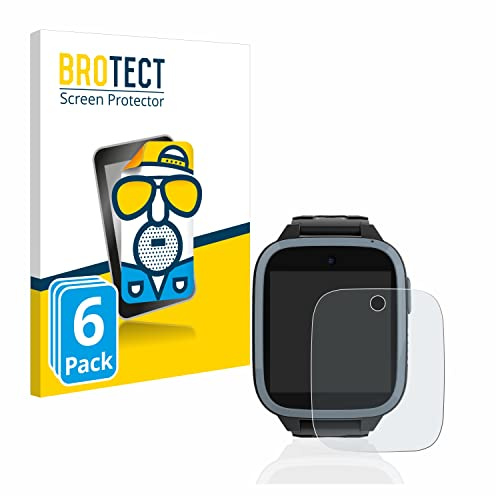 BROTECT Entspiegelungs-Schutzfolie für Xplora XGO3 / Kidzi/Let's Go (6 Stück) Matte Displayschutz-Folie, Anti-Reflex, Anti-Fingerprint
