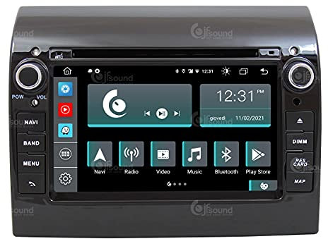 Personalisiertes Autoradio für FIAT Ducato 290 Android GPS Bluetooth WiFi USB DAB+ Touchscreen 7 8core Carplay AndroidAuto