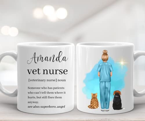 Vet Nurse Gifts for Women, Vet Nurse Mugs, Student Vet Nurse Mug, Student Vet Gifts for Vet Nurse, Personalised Vet Nurse Gifts, Vet Nursing Gifts