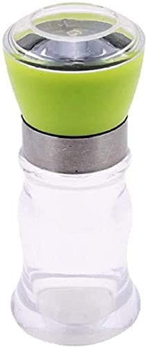 TONZN Plastic Mill Bottle Salt Chili Mill Chili Powder Factory Spice Tank Brown Salt Mill Chili Mill Salt Factory Salt Mill Salt and Pepper Mills