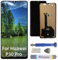 Int'x Display für Huawei P30 Pro VOG-L09 VOG-L29 LCD Bildschirm Ersatz Touchscreen mit Werkzeug Schwarz Hohe Qualität
