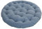 LZTENRETO Große Bodenkissen,Rund Leinen Futon-Kissen Japanischer Stil Getuftet Boden-Kissen Meditations-Kissen für das Sitzen auf dem Boden Fenster-Kissen für Yoga Sofa Balkon (Blau,75x75x10cm)