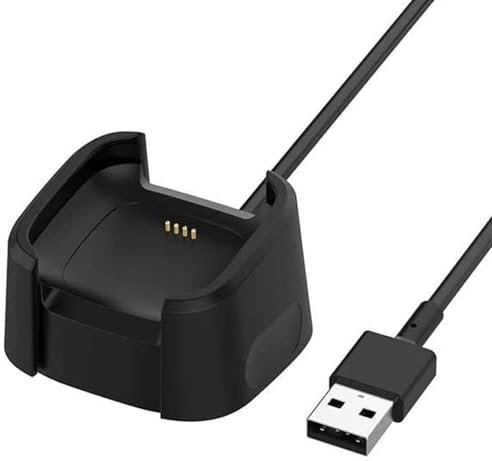 REY Cargador para Fitbit Versa 2 - Fitbit Versa 2 SE