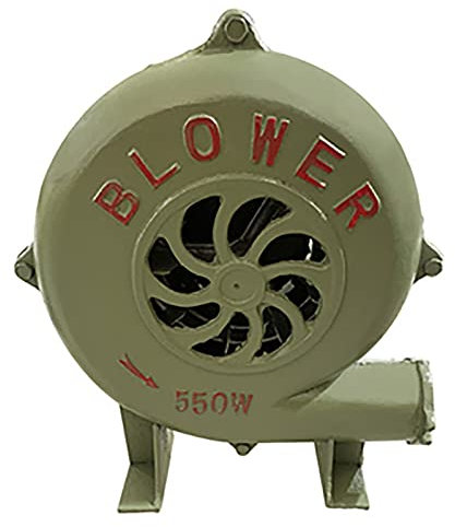 Ventilatore elettrico per forgia da fabbro, aeratore elettrico per barbecue, ventola per barbecue per cucina domestica, motore in filo di rame, per griglia da picnic all'aperto, asciugacapelli gonfiab