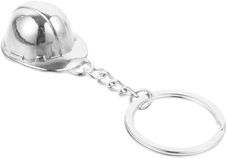 LIFKOME Keyring Keychain Hard Hat Shape Construction Helmet Accessory Helmet Keychain for Fashion Enthusiasts