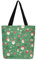 Homewish Grüne Weihnachten Thema Lebensmitteltasche Frohe Weihnachten Leinwand Tote Bag, Weihnachtsmann Einkaufstasche Weihnachtsbaum Geschenk Leinwand Tasche, Schneeflocke Schneemann Windel Tasche