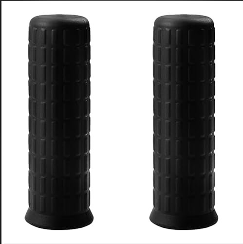Luckious 2 pcs 30mm I.D.Non-slip Handle Sleeves,Non-slip Handle Sleeves for Garden Trolleys,Soft Rubber Replacement Handle Sleeves for WheelbarrowsGarden Trolleys