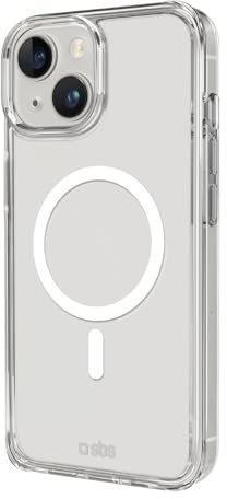 SBS Leichte MagSafe Handyhülle für iPhone 15, transparent