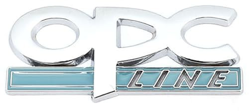 FNDYMNPG Auto Aufkleber Abzeichen, für Opel Astra Corsa OPC Line Karosserie selbstklebend Emblem Aufkleber Karosserie Emblem Zeichen Zubehör,D