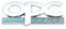 FNDYMNPG Auto Aufkleber Abzeichen, für Opel Astra Corsa OPC Line Karosserie selbstklebend Emblem Aufkleber Karosserie Emblem Zeichen Zubehör,D