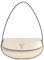 GUESS Damen Arnela Flap Shoulder Bag Umhängetasche, Knochenfarben