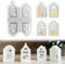 Nexoria Silikonformen Gießformen Häuser, Silikonform Haus Silikonform Ostern Mini Silikonform Häuser Silikonformen Ostern Mini Häuser Giessformen Silikon Gießform Ostern Frühling(E)