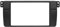 LeLeD Autoradio-Radio-Blende Armaturen Brett Frame Trim Kit für BMW 3 Serie E46 1998-2005,Audio-Rahmen Armaturen Brett Halterung,B-173 98 mm
