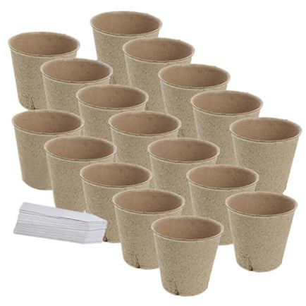 HANABASS 1set Vasi Biodegradabili Per Germinazione Drenaggio Per Piante e Semenze Perfetti Per Giardinaggio Casa e Giardino