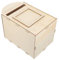 DIKACA Eingangsbriefkasten holzbriefkasten großer briefkasten Langlebiger Briefkasten Garten Briefkasten Holzoptik Briefkasten Posthalter aus Holz Posthalter für den Eintritt