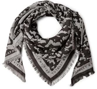 Street One Damen 5706483 Jacquard Dreieckstuch, deep Roast Brown, Regular