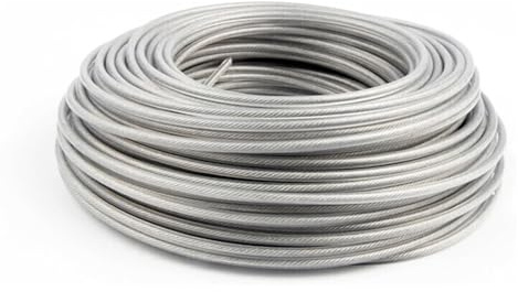 Steel Wire Nylon Grass Trimmer Line Brushcutter Rope Lawn Mower Cord Long Round Roll Replacement