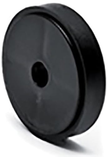 30PZ SPESSORE X FERMAPERSIANE AUTOMATICO GRILLO PLASTICA NERA DIAMENTRO MM 39 SPESSORE MM 7,5