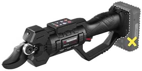 PARK SIDE PERFORMANCE Coupe-Branches Sans Fil 20 V PPAAS 20-Li - Sécateur Électrique Jardin Compatible X20V Team