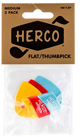 Jim Dunlop CN Medium Thumbpick Player Pack (Pack of 3)