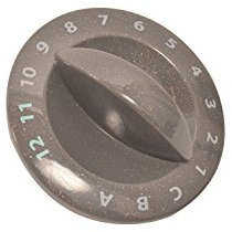 Hotpoint Washing Machine Graphite Timer Knob. Genuine Part Number C00274926