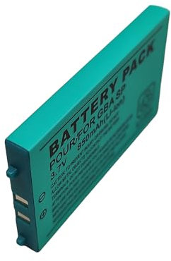 Link-e - Batterie de Remplacement 3.7V 850mAh Compatible avec la Console Portable Nintendo Gameboy Advance SP - GBA SP