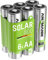 ANSMANN Akku AA Mignon 800mAh 1,2V NiMH für Solarlampen 6 Stück - Wiederaufladbare Batterien mit geringer Selbstentladung maxE - Solar Akkus ideal für Solarleuchten im Garten - Rechargeable Battery