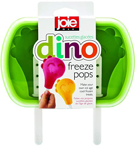 Joie Kitchen Gadgets 067742-171504 Dino Freeze Pops, rot/blau/grün