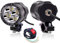 Fari Antinebbia Moto,40W Faretti LED Moto Supplementari 12V 24V Fari LED Fuoristrada Motos Faro Fendinebbia Luce Ausiliaria lavorare luci Spot Faretto con interruttore 3600LM per 4X4 ATV Trattore