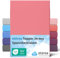 etérea Jersey Topper Spannbettlaken 200x200-200x220cm Rosa für 5-10 cm Steghöhe 100% Baumwolle - Oekotex Spannbetttuch Matratzen Bett Bezug - Bettlaken 200x200cm - 200x220cm Pink