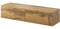 Furniture24 Tv Schrank Vigo 140 cm Länge, Hängeschrank, Wandschrank, Fernsehentisch mit 2 Klapptüren, Lowboard, Grifflose Öffnen, Push to Open (Wotan Eiche)