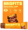 Misfits Vegan Protein Bar, Peanut Butter Fudge, Plant Based Low Sugar, High Protein Snacks with 15g Protein Per Bar, Low Carb, 1g Sugar, High Fibre, Healthy Snack, 15 x 50g bars (vegan)